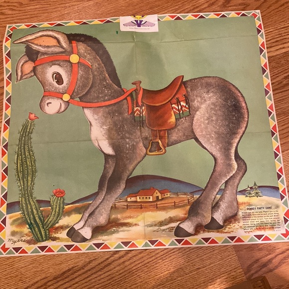 Vintage Whitman Donkey Party Game - Picture 4 of 13